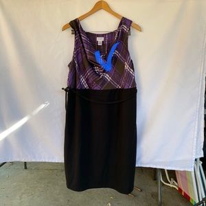 Motherhood Maternity Purple Dress size xl